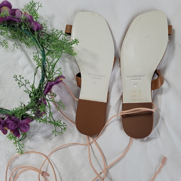 ZIMMERMANN leather sandals (37) - Picture 3 of 6